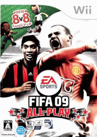 FIFA 09 All-Play Wii US box art